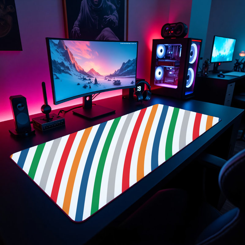 Polyester Desk Pad, 23.6x13.8