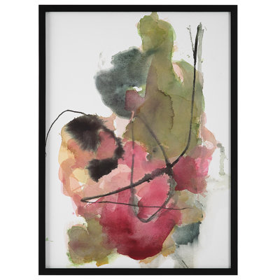 Euphoria " Uttermost Euphoria Abstract " by Terri Burris Painting Print