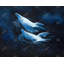 Deux dauphins qui nagent | Bord de mer-888720052