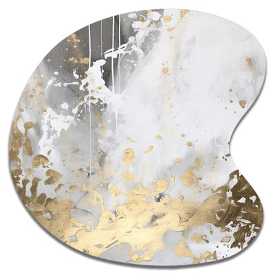Gardner - Abstract Irregular Wall Art - Drop Shape