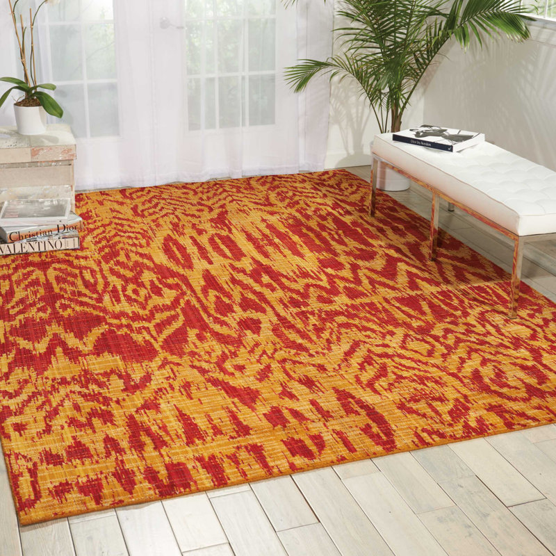 Tapis Moroccan Paprika, Rectangle 5 pi 3 po x 7 pi 5 po