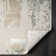 Tapis beige / gris / bleu marine Quinlan Lux