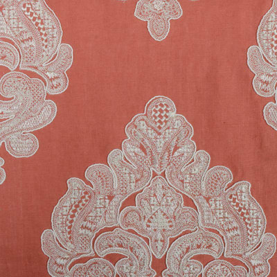 Tissu sade Montage Crewels and Print Embroideries