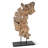 Dimensional Pipal Wood Sculpture
