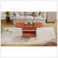 Table basse pliante polyvalente avec roulettes et beaucoup de rangement pour le salon