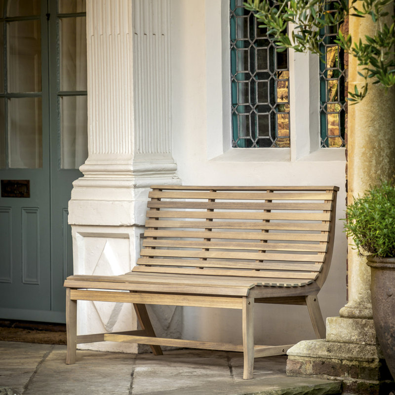 Stadtfeld Solid Wood Outdoor Bench