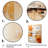 Glam Orange Beige Collage II - Fashion Framed Wall Art-1415807498-1415807490