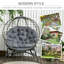 Houstonia Steel Outdoor Lounge Chair