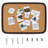 Cork Board with Thumbtacks for Walls with Frame-100004429