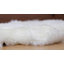 Tapis rose en peau de mouton fabriqué à la main 2 pi x 3 pi Munsey