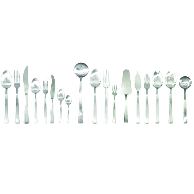 Levantina 151 - Piece Stainless Steel Flatware Set - Service for 12