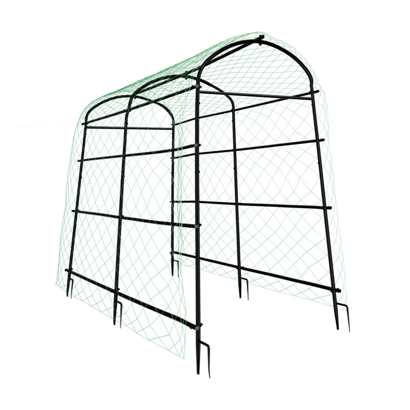 222cm H x 120cm W Iron Arched Trellis