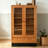 American style retro floor mounted bookcase