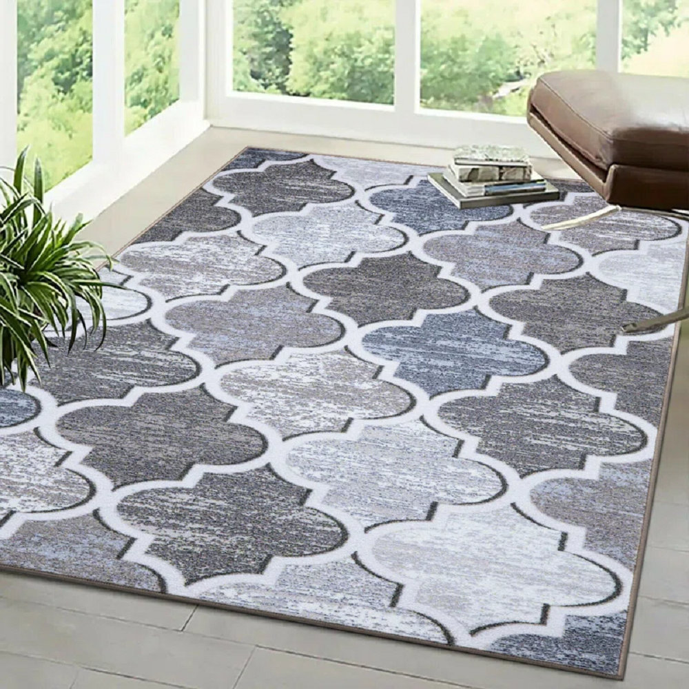 Geometric Indoor / Outdoor Area Rug