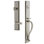 Ensemble de poignées une pièce Fifth Avenue avec pêne dormant cylindrique simple et poignée en S avec levier Georgetown