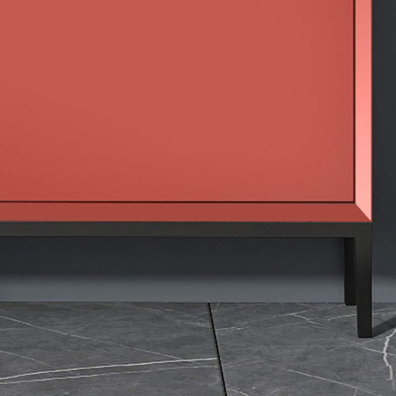 Red Manufactured wood Shoe Storage