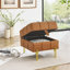 Leather Storage Ottoman-516514042