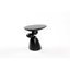 Console Lucky Stone, base en fibre de verre. Style minimaliste et élégant pour salon, terrasse ou bar. Mobilier de jardin moderne et confortable, imperméable.
