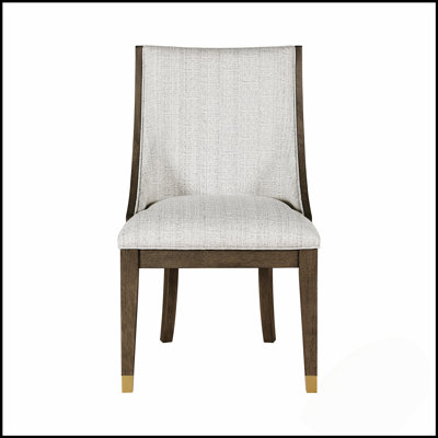 Ensemble de salle à manger 5 pièces Modern Brown Finish Brown avec table d'extension et 4 fauteuils rembourrés