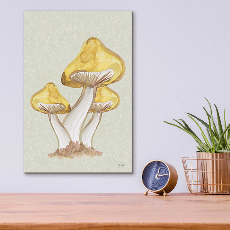 "Calming Mushroom" par Yass Naffas Designs, H 16 po x l 12 po