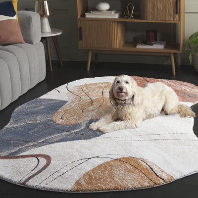 Tapis abstrait Contour 307 Performance