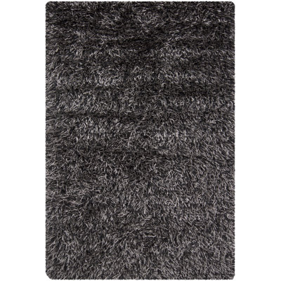 Tapis contemporain tissé à la main Everly Quinn Plutarch Taupe / Beige / Noir