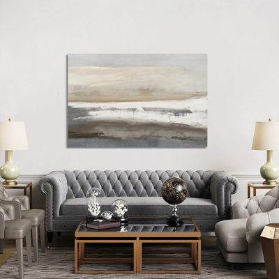 Vista Gray- Gallery-Wrapped Canvas Giclée