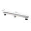 Linear Grid Shower Drain With Levelling Feet-112488999