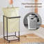 Metal Rolling Laundry Basket with Handles