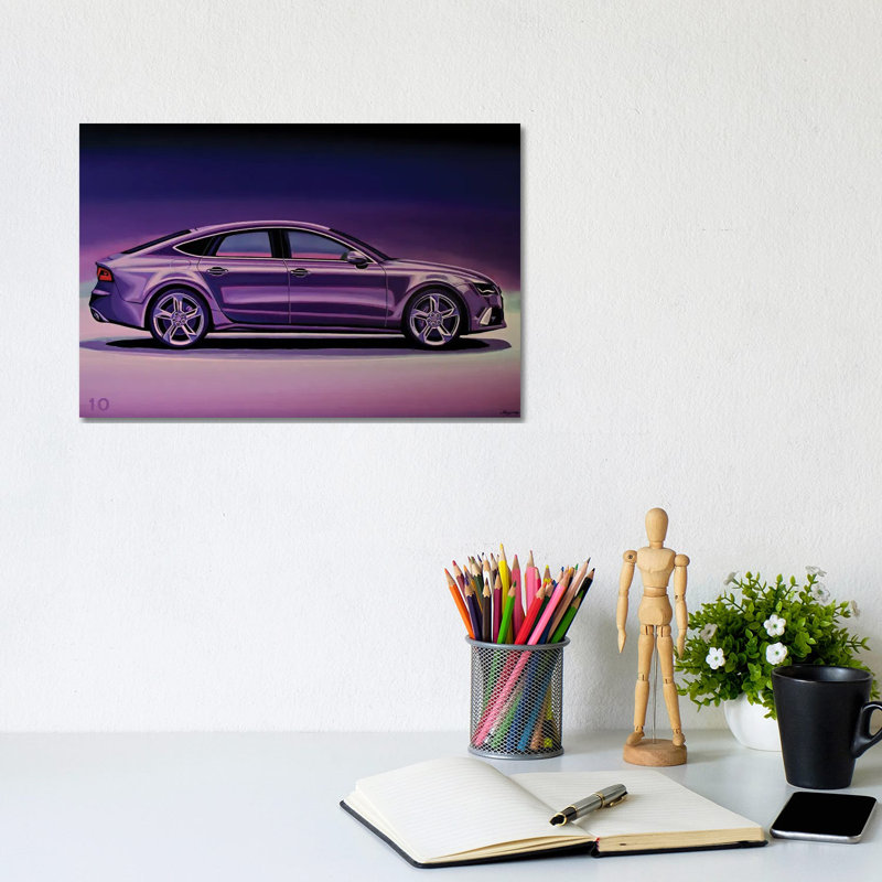 Audi RS7 2013 by Paul Meijering - Wrapped Canvas Gallery-Wrapped Canvas Giclée