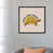 Black Floater Framed