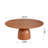 Solid Wood Jahnelle Side Table Small Pedestal Table Modern Center Table-939888838-939888843