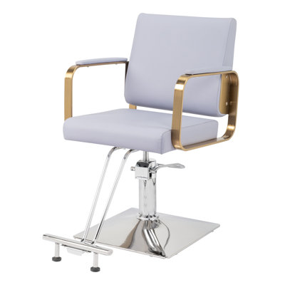 Fauteuil de salon pivotant en similicuir Kriselle