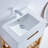 Patchell 23.63 " W Freestanding Standard Free Standing Single Double Single Vanity Bathroom Vanity With Solid Surface Top