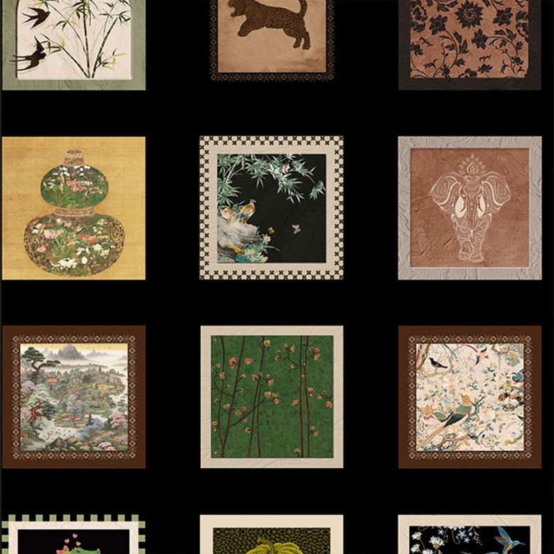 Art mural Mid-Century, H 47,24 po x l 31,5 po