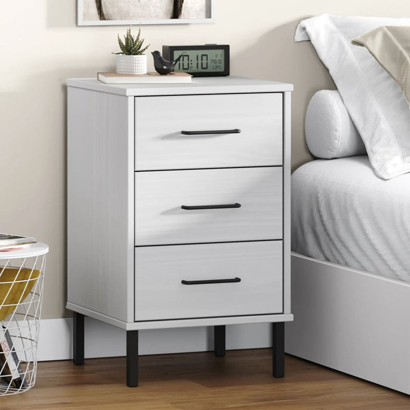 40cm W Bedside Table