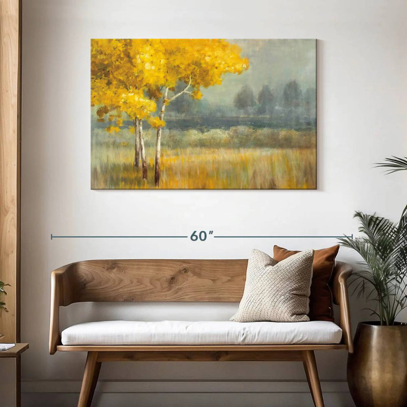 Alvord Yellow Landscape I, 30" H x 45" W