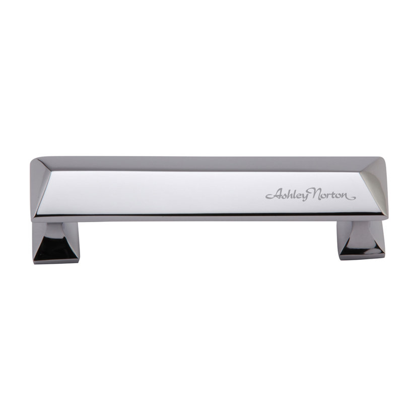 Poignée d'armoire Pyramid Anvil, Chrome poli, 8"