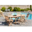 Woehler Foldable Outdoor Patio Dining Side Chair with Cushion