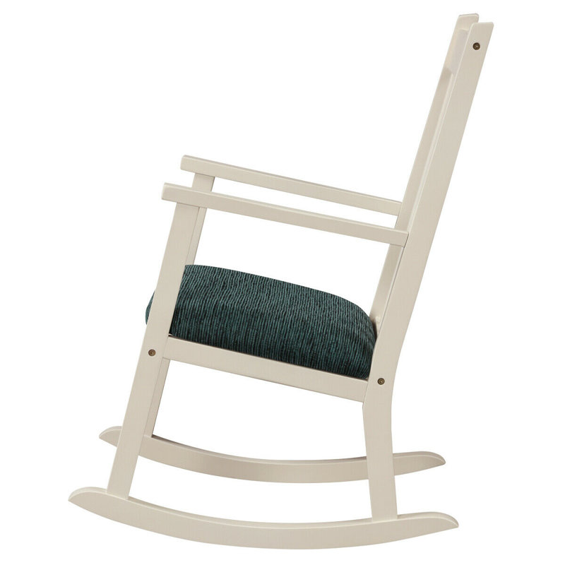 Chaise berçante Bogarella, Blanc