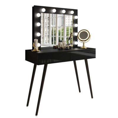 Heidi Dressing Table with Mirror