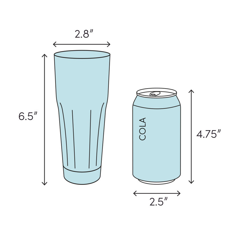 Michelangelo Masterpiece 14.5 oz. Beverage Drinking Glasses