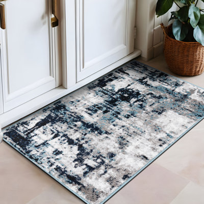 Milroy Performance Abstract Area Rug