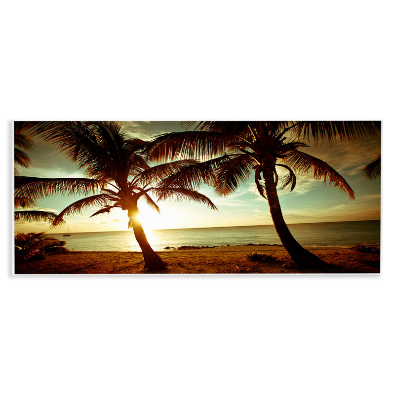 "Sunlit Palm Trees", art mural par Susan Bryant