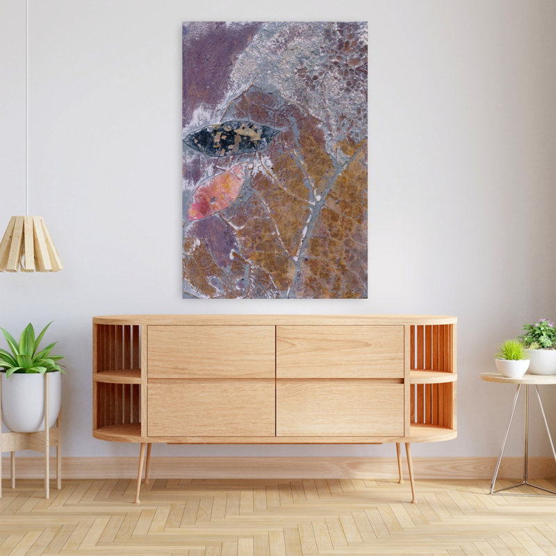 Art contemporain, art contemporain abstrait, H 48 po x l 32 po