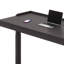 Table électrique à hauteur réglable couleur fumée-527615266