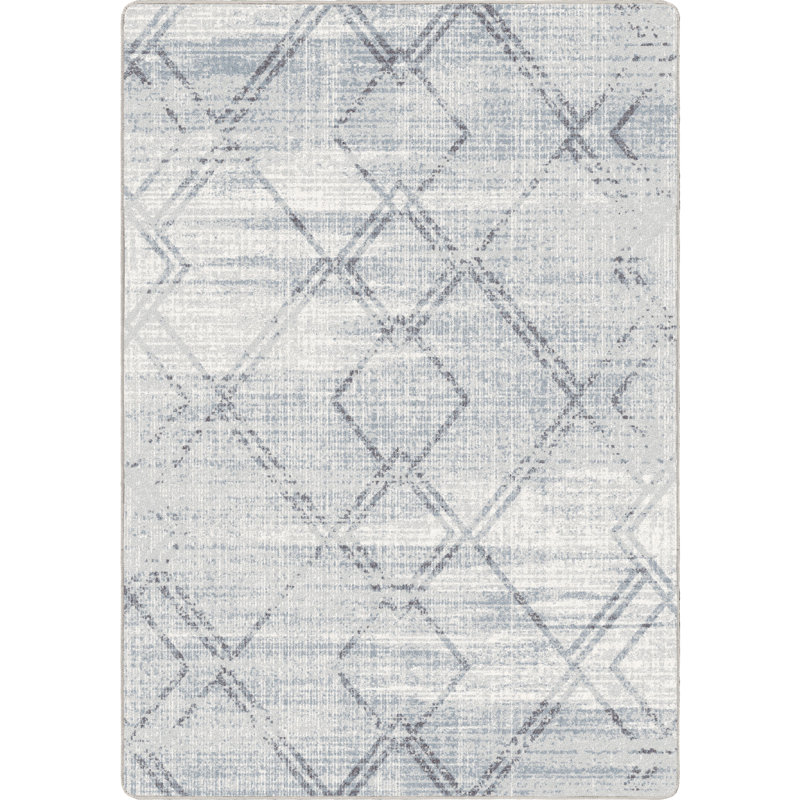 Tapis bleu clair Res Resence, Rectangle 10 pi 9 po x 13 pi 2 po