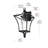 Belgrade Outdoor Wall sconce in Black-1355592051