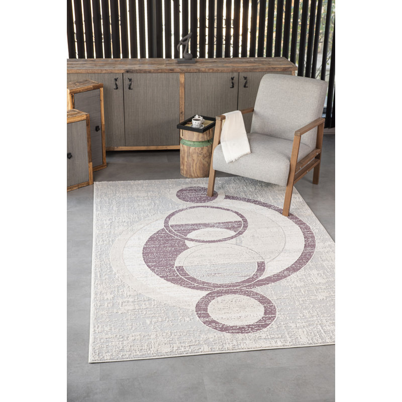 Odena Collection Transitional Geometric Area Rug, Rectangle 7'10" x 10'