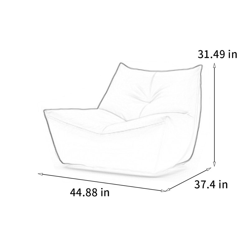 Chaise pivotante d'inspiration moderne de luxe, Noir